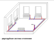 Двухтрубная схема отопления в Ишимбае